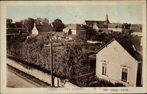 Ak Corzé Maine et Loire, Gesamtansicht