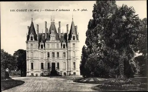 Ak Corzé Maine et Loire, Château d'Ardannes