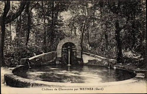 Ak Meynes Gard, Château de Clausonne