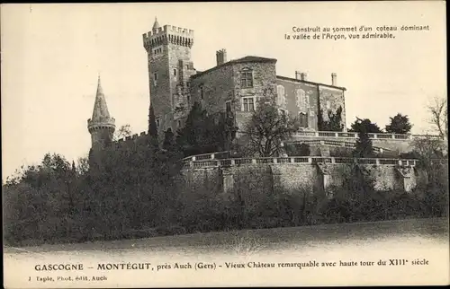 Ak Montegut Gers, Vieux Chateau