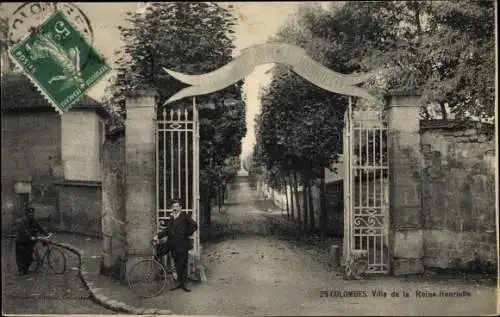 Ak Colombes Hauts de Seine, Villa de la Reine Henriette