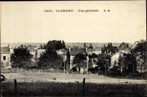 Ak Clamart Hauts de Seine, Gesamtansicht