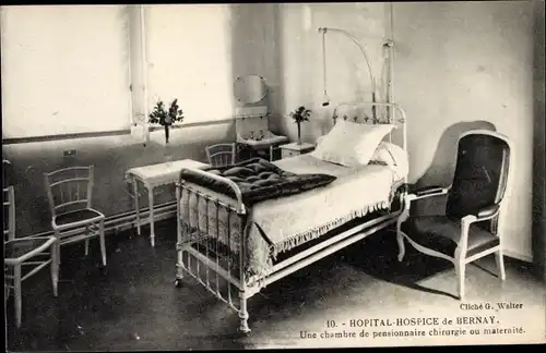 Ak Bernay Eure, Hopital Hospice, Une chambre