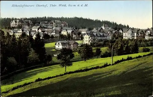 Ak Oberhof im Thüringer Wald, Panorama