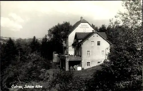 Ak Ostrau in Sachsen, Schöne Höhe