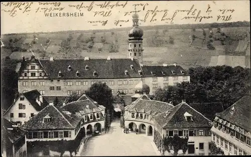 Ak Weikersheim in Württemberg, Schloss