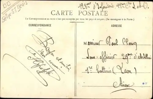 Ak Livry Gargan Seine Saint Denis, L'Eglise