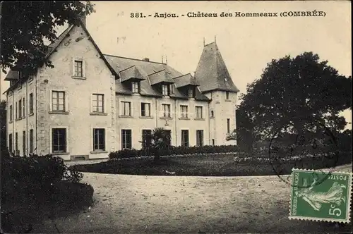 Ak Anjou Maine et Loire, Château des Hommeaux