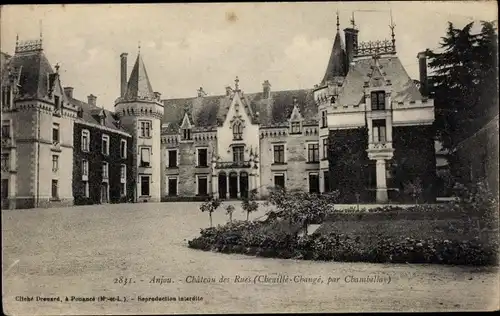 Ak Anjou Maine et Loire, Château des Rues