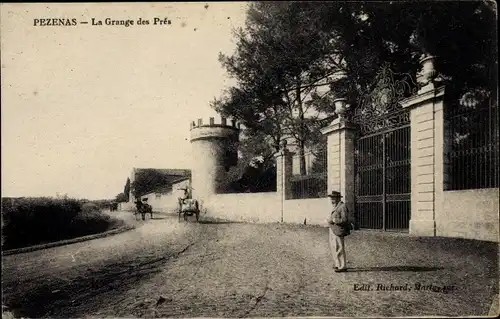 Ak Pézenas Herault, La Grange des Prés