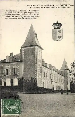 Ak Marsan Gers, Chateau