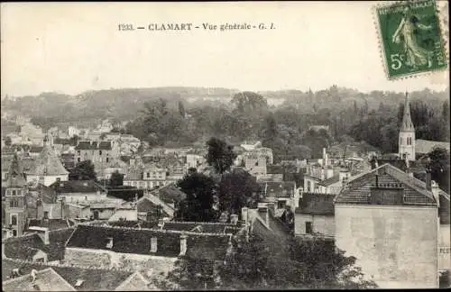 Ak Clamart Hauts de Seine, Gesamtansicht