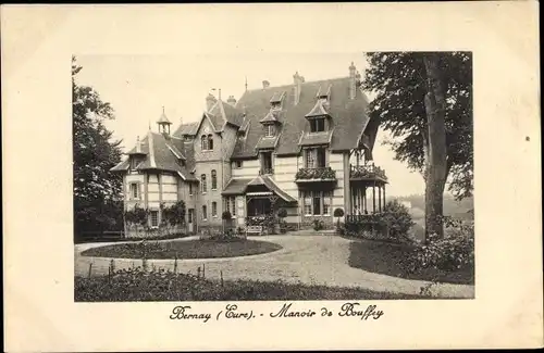 Ak Bernay Eure, Manoir de Bouffy