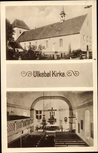 Ak Ulkebol Sønderborg Sonderburg Dänemark, Kirche