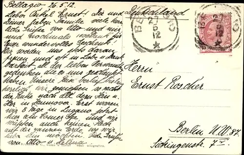 Ak Bellagio Lago di Como Lombardia, Lago di Como