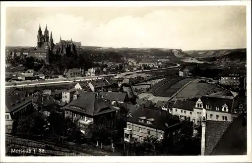 Ak Meißen Sachsen, Stadtbild