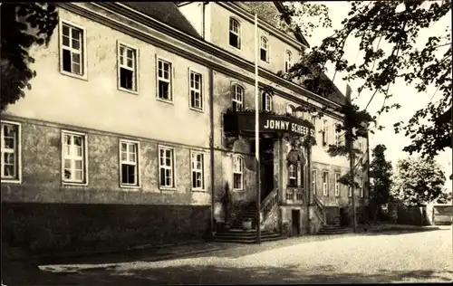 Ak Mutzschen Grimma in Sachsen, Jugendherberge Jonny Scheer