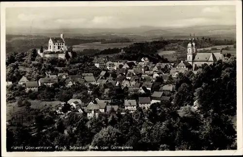 Ak Gößweinstein in Oberfranken, Blick vom Göhringstein