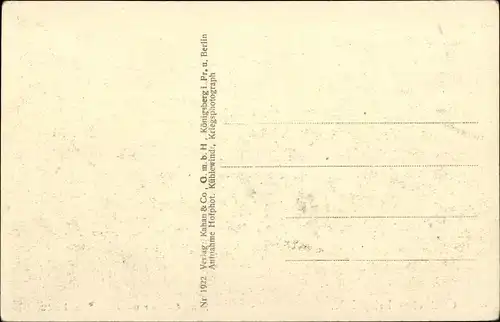 Ak Liepaja Libau Lettland, Östliches Kriegsbild, beim Ortskommandanten