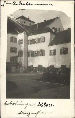 Foto Ak Orsingen Nenzingen Baden Württemberg, Schloss Langenstein