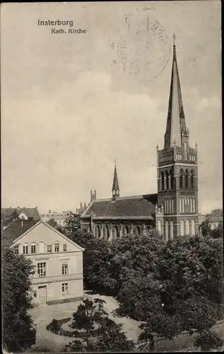 Ak Tschernjachowsk Insterburg Ostpreußen, Katholische Kirche