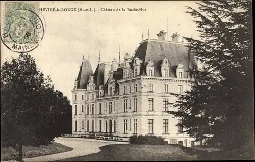 Ak Cheviré le Rouge Baugé Maine et Loire, Château de la Roche Hue