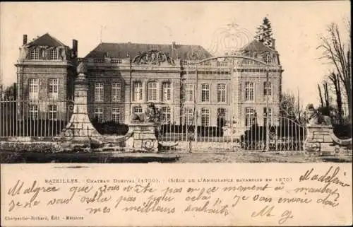 Ak Bazeilles Ardennes, Chateau Dorival