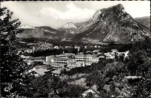 Ak Tarascon Ariège, Les Nouvelles Ecoles et le Roc de Sedour