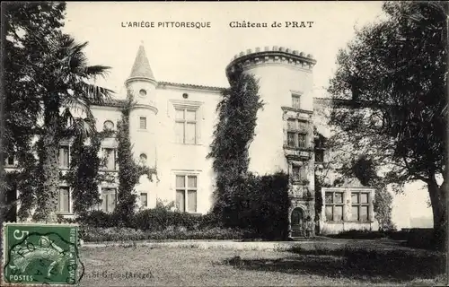 Ak Prat Ariege, Chateau