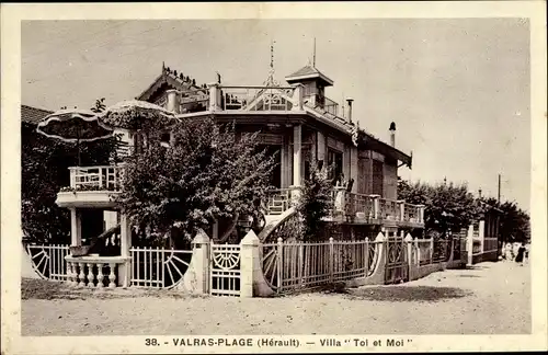 Ak Valras Plage Hérault, Villa Toi et Moi