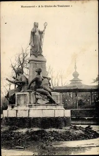 Ak Toulouse Haute Garonne, Monument A la Gloire de Toulouse