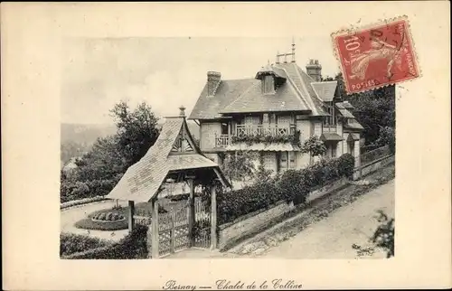 Ak Bernay Eure, Chalet de la Colline