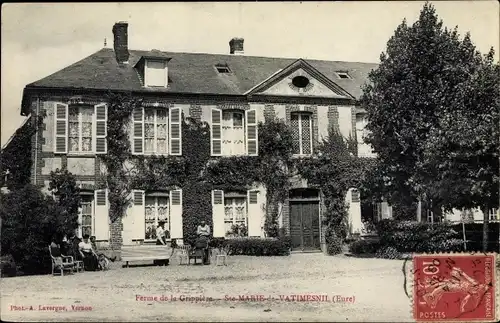 Ak Sainte Marie de Vatimesnil Eure, Ferme de la Grippiere