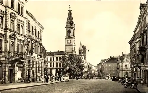 Ak Zittau in Sachsen, Haberkornplatz