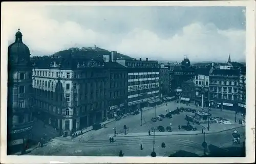 Ak Brno Brünn Region Südmähren Tschechien, Marktplatz