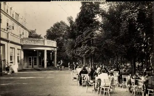 Ak Konstantinovy Lázně Konstantinsbad Region Pilsen, Kurhaus, Restauration