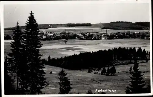 Ak Rothenkirchen Steinberg im Vogtland, Totale