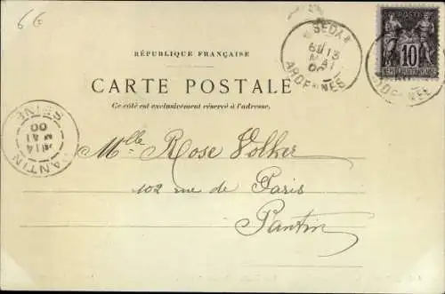 Ak Mézières Ardennes, Kirche, Poterne Baudart