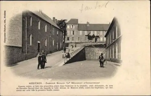 Ak Mézières Ardennes, Caserne Bayard