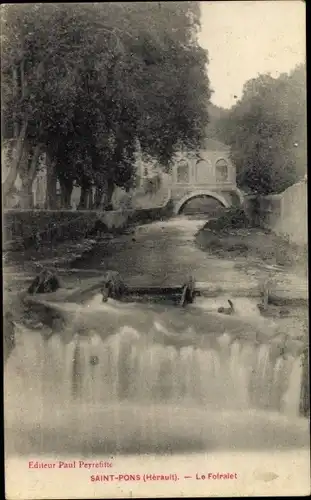 Ak Saint Pons de Thomières Herault, Le Fotralet