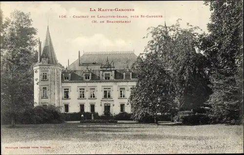 Ak Labarthe Inard Haute Garonne, Château