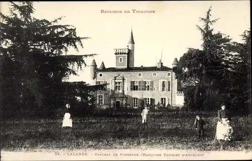 Ak Lalande Haute Garonne, Château