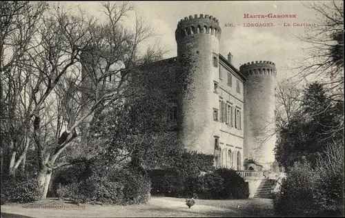 Ak Longages Haute Garonne, Château