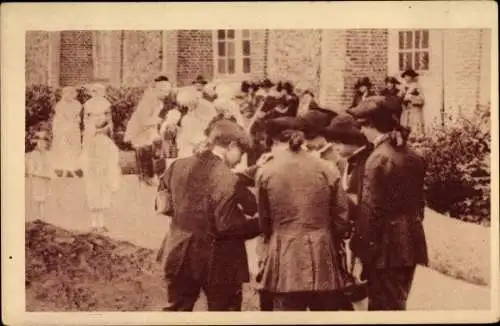 Ak Meudon Hauts de Seine, Fête de Louis XV., Groupe de chanteurs ambulants, 1923