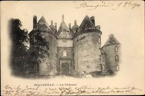 Ak Beaupreau Maine et Loire, Château