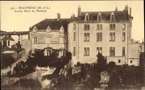 Ak Beaupréau Maine et Loire, Ancien Hôtel du Sénéchal