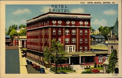 Ak Bristol Virginia USA, Hotel Bristol
