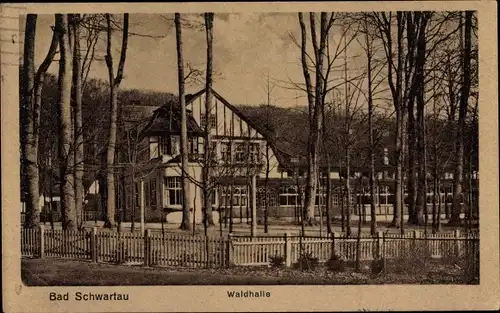 Ak Bad Schwartau in Ostholstein, Waldhalle