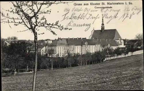 Ak Panschwitz Kuckau Oberlausitz, Kloster St. Marienstern, Conventgebäude