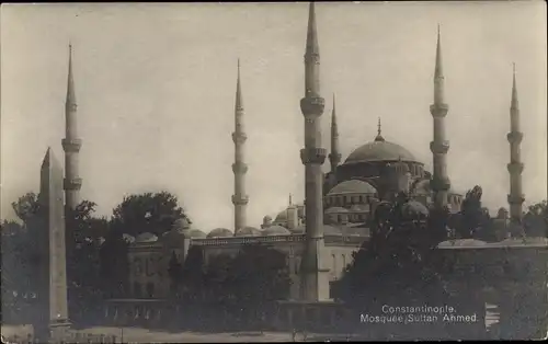 Ak Konstantinopel Istanbul Türkei, Moschee Sultan Ahmed